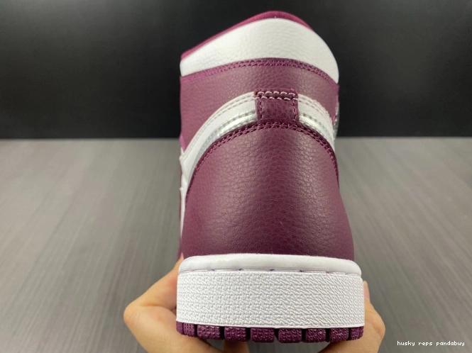 Cheap Husky 1 Bordeaux 555088-611 OG Air Jordan High 0627